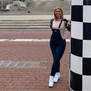 COVERGIRL Navy Blue Women's Overalls